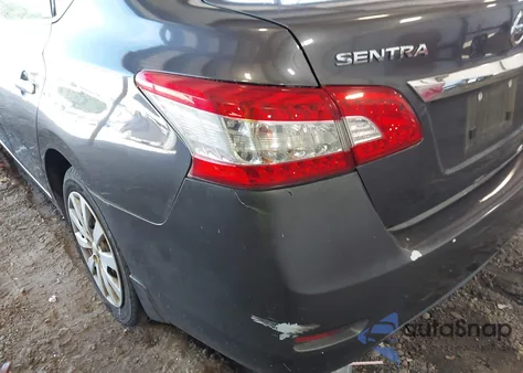 2015 Nissan Sentra Sv из США, поврежденный, VIN 3N1AB7AP8FL675936